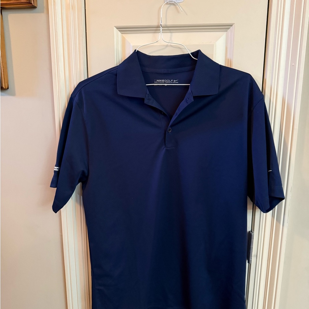 Nike Men's Dark Blue Polo Shirt